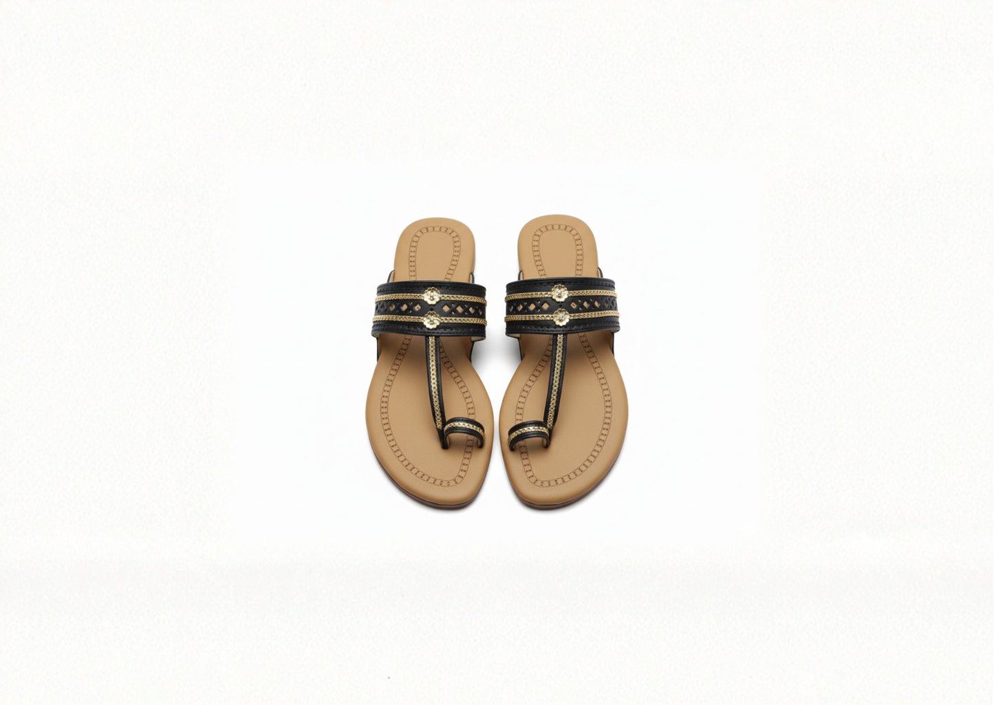 Women Kolhapuri | Flat Steps Super Soft Kols by NIIRA| Stylish & Comfortable | Handmade by Local Artisans