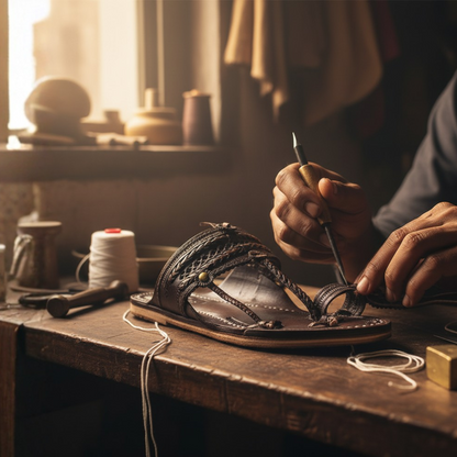 The Double Dark | Kolhapuri Chappal