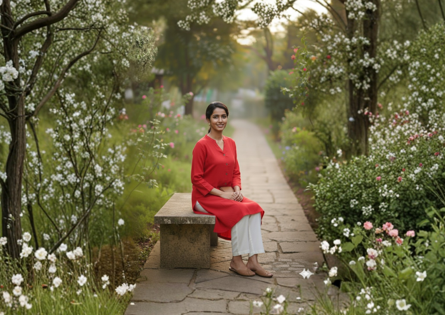 Women's Handwoven Khadi Cotton Long Sleeve Shirt: Soft, Sustainable & Graceful