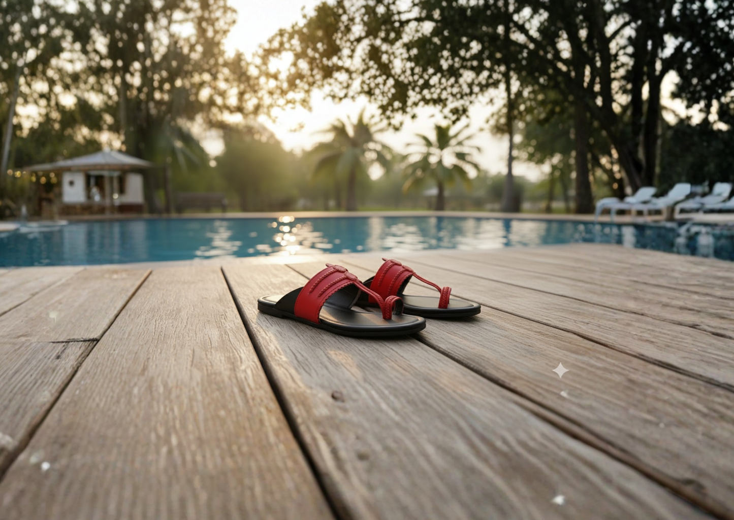 Women Kolhapuri | Vastra Super Soft Kols by NIIRA| Stylish & Comfortable | Handmade by Local Artisans - Blue and Red