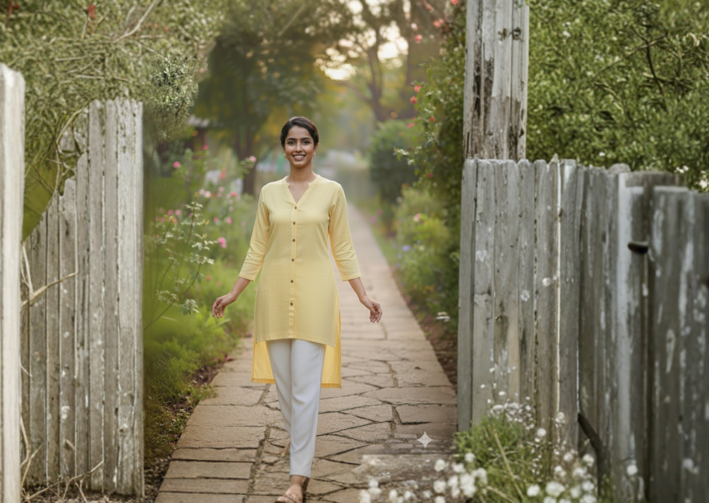 Women's Handwoven Khadi Cotton Long Sleeve Shirt: Soft, Sustainable & Graceful