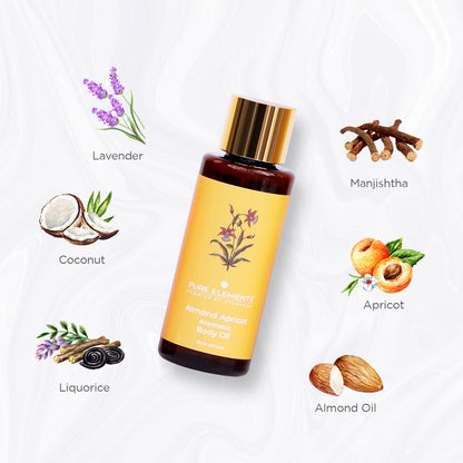 Almond Apricot Aromatic Body Oil 100  ML