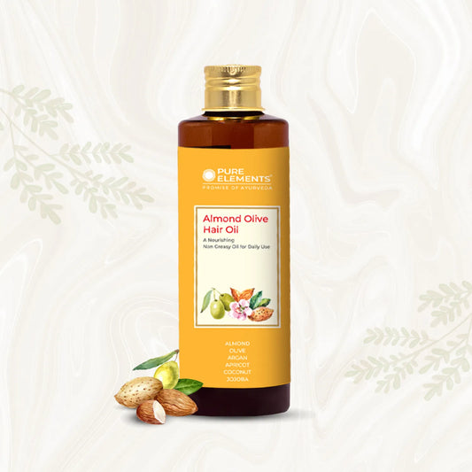 Almond Olive Daily Use Nourishing Hair Oil - 200 ML