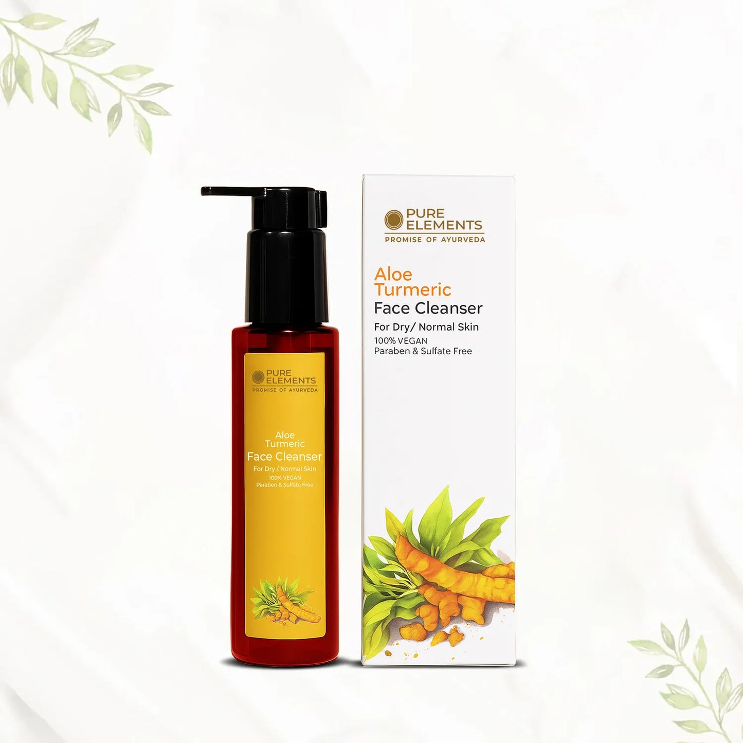 Pure Elements Aloe Turmeric Face Wash