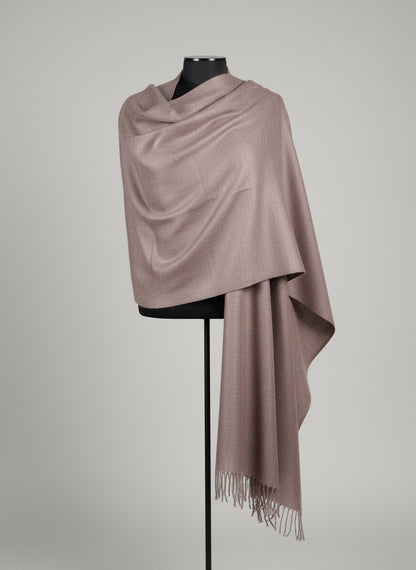 Nisarg Grey Shawl | Grey Kullu Handloom Shawl