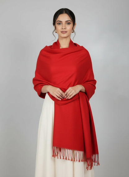 Laal Kullu Shawl | Ultra Soft
