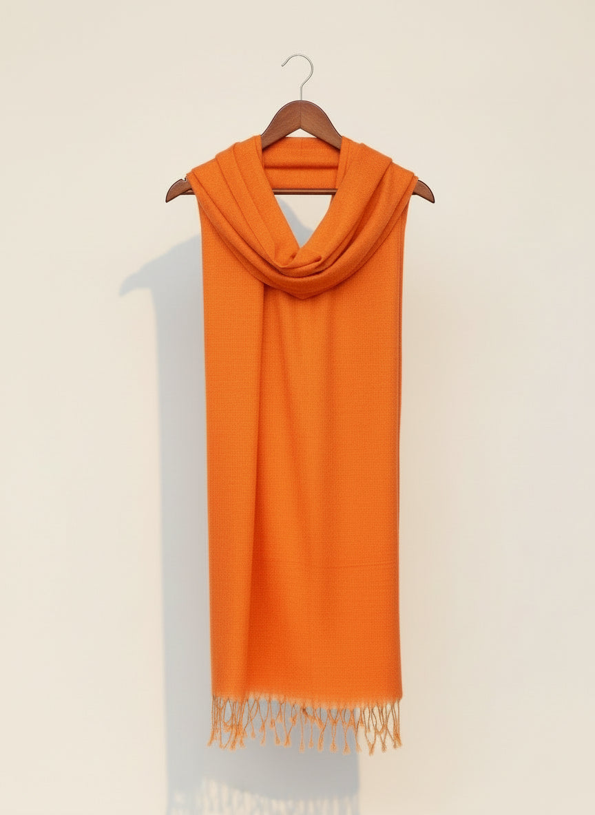 100% Pure Angora Wool Shawl | Soft & Cozy Handwoven Wrap | Women |