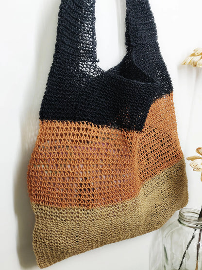 Eco-Friendly Jute Handbag for Women – Stylish Reusable Tote Bag | Shoulder Bag for Daily Use, Shopping & Travel