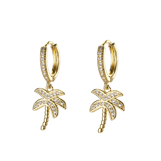 Baari - Palm earrings