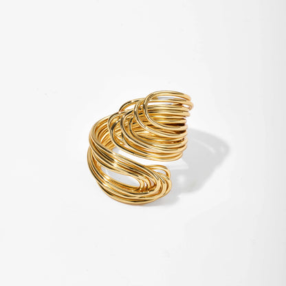 Baari - Vintage Statement Adjustable Ring