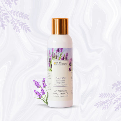 Lavender Bergamot Bath Oil 100 ML