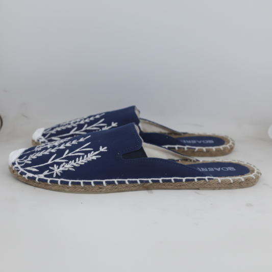 Blue Wing Bloom Espadrilles