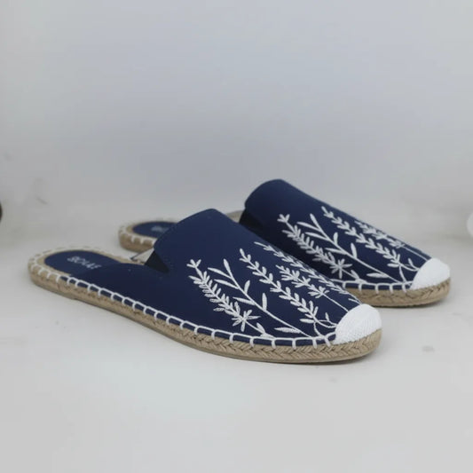 Blue Wing Bloom Espadrilles