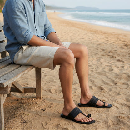 Korakari Keeping it Simple Kolhapuri Chappal for Men