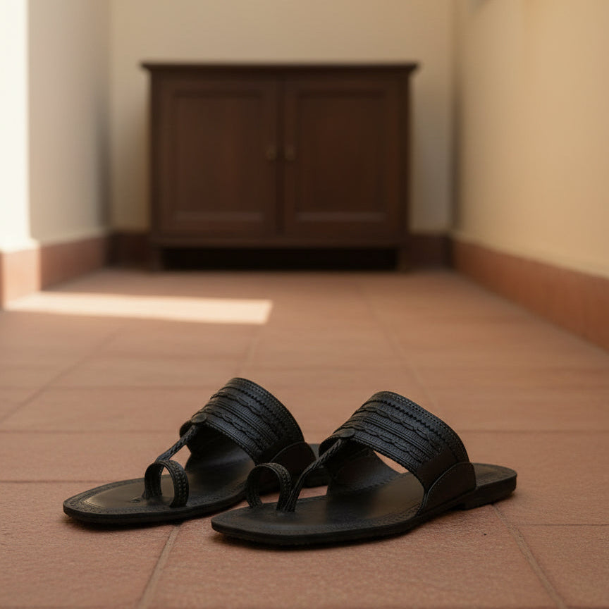 Korakari Keeping it Simple Kolhapuri Chappal for Men