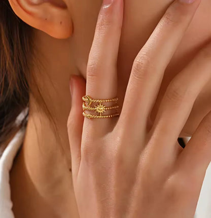 Baari - Sitara Layered Ring