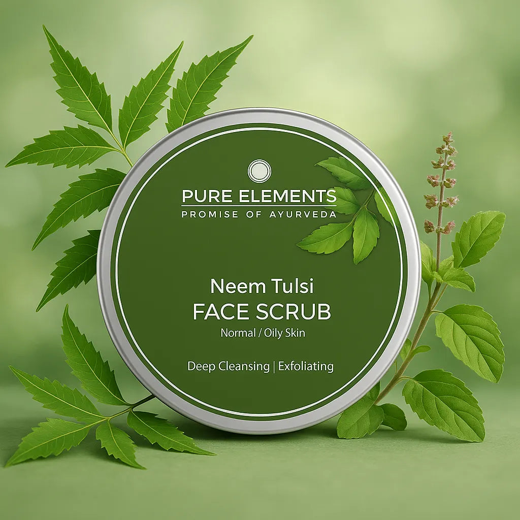 Pure Elements Neem Tulsi Face Scrub