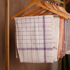 Khadi Towels – Checks