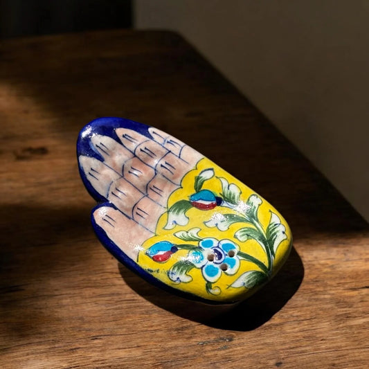 Incense Stick Holder – Hand Shape Floral