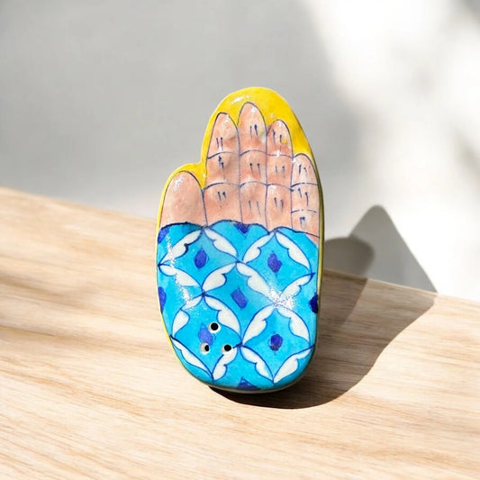 Incense Stick Holder – Hand Shape - Geometric