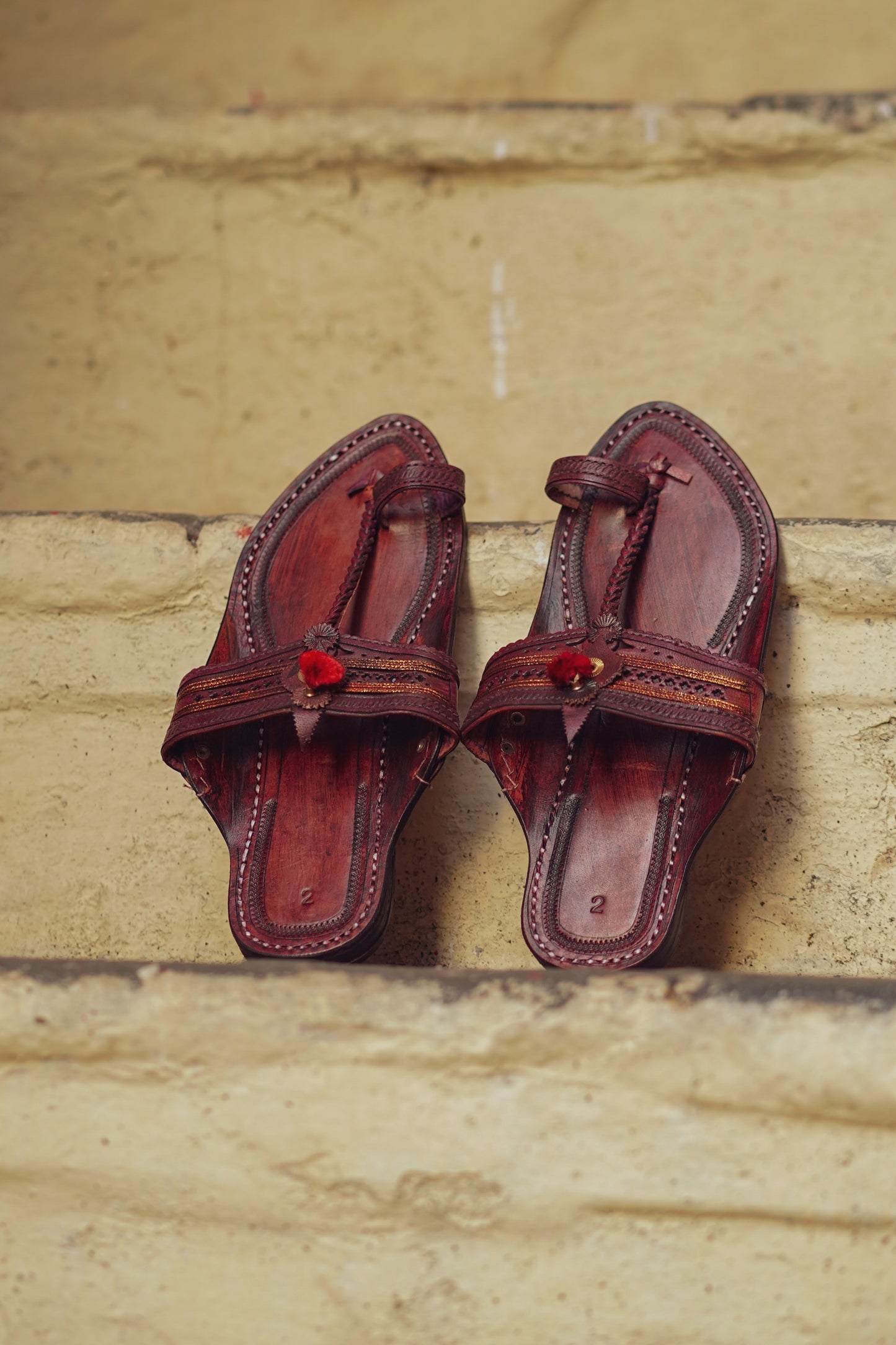 Royal Dark Kolhapuri Chappal