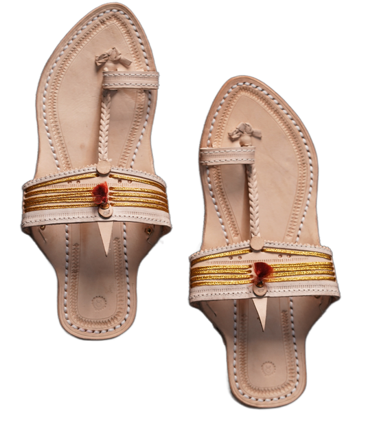 Maharani - Women's Kolhapuris with Heel