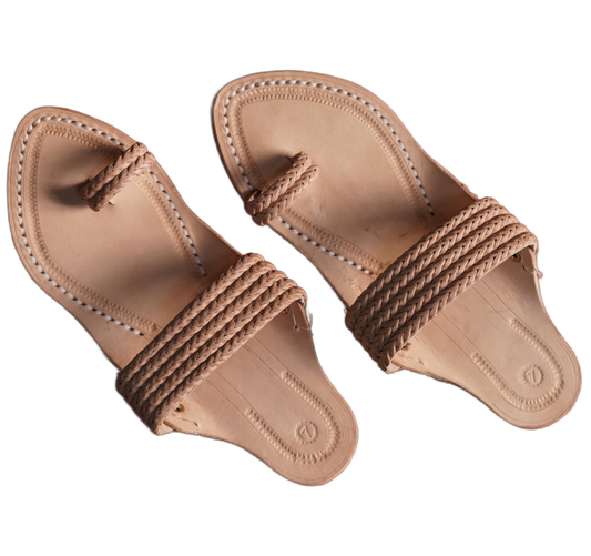 The Toe - Women's Kolhapuris with Heel