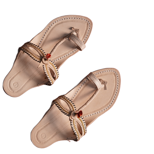 The Gaze - Women's Kolhapuris with Heel