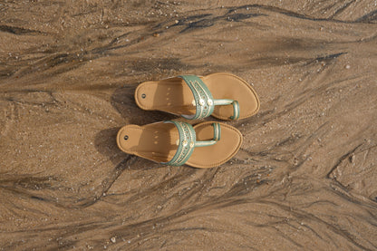 Women Kolhapuri | Steps Green Super Soft Kols by NIIRA| Stylish & Comfortable | Handmade by Local Artisans