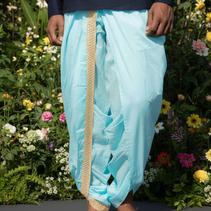 Dhoti Drapers with border for men