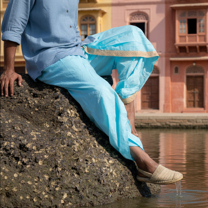 Dhoti Drapers with border for men