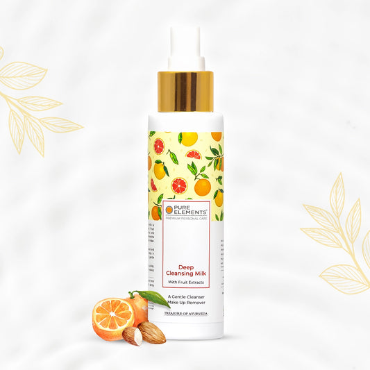 Pure Elements Deep Cleansing Milk Make Up Remover by NIIRA, gentle makeup remover