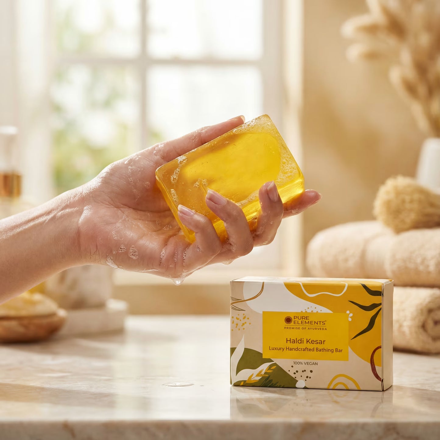 Haldi Kesar Soap 110 GM