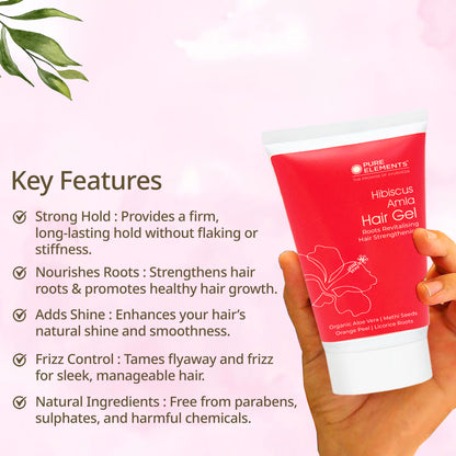 Hibiscus Hair Gel