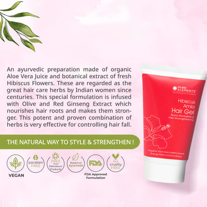 Hibiscus Hair Gel
