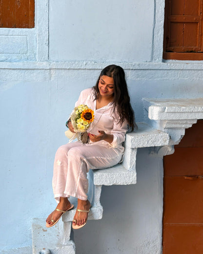 The Strings | Women | Leather Kolhapuri Chappal