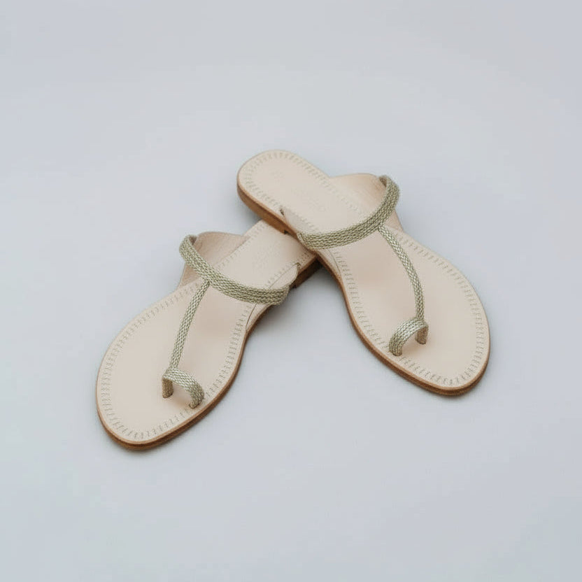 The Strings | Women | Leather Kolhapuri Chappal