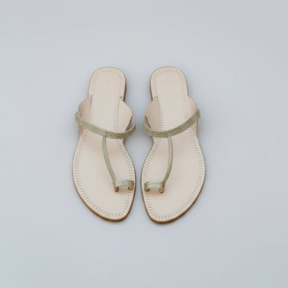 The Strings | Women | Leather Kolhapuri Chappal