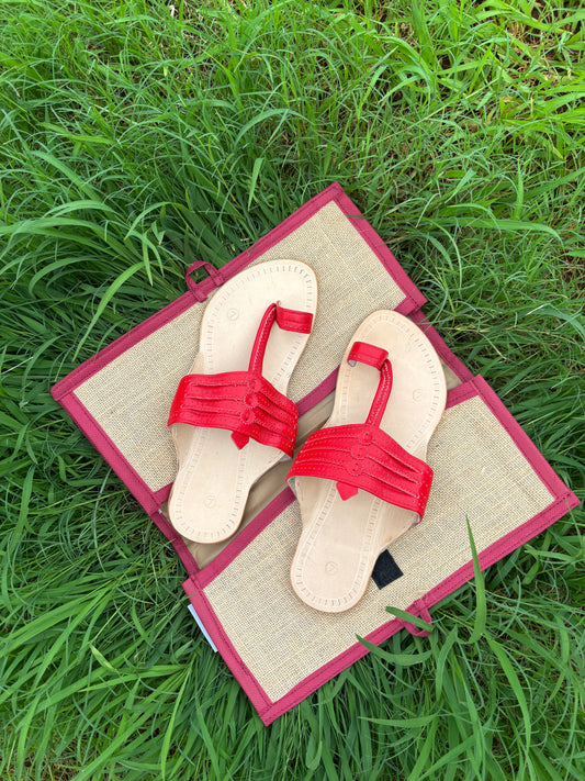 Veer Kols for Men | Lightweight, Durable & Vegan | Comfortable Indoor Outdoor Chappals | Eco-Friendly Footwear