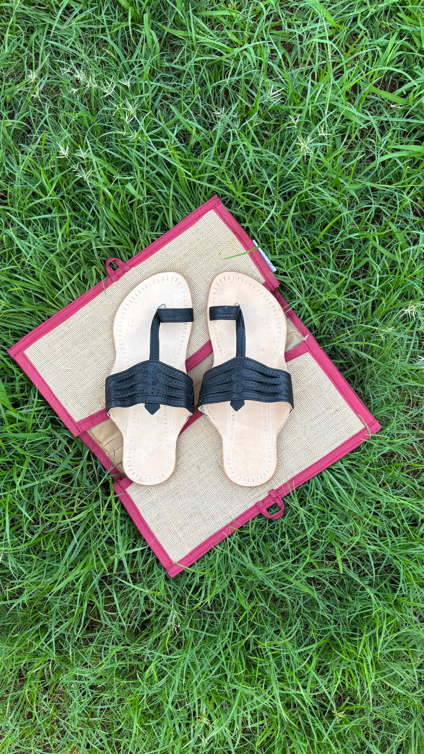 Yodha Kols Comfort Slippers for Men | Eco-Friendly, Lightweight & Durable | Vegan Footwear | Ideal for Indoor & Outdoor Use