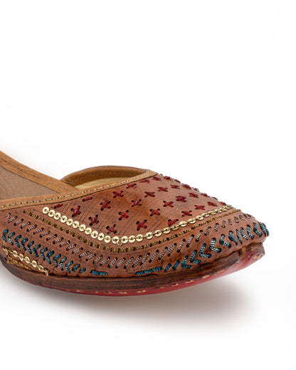 Walnut Coffee - Women Jutti