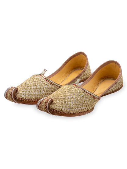 Korakari Royal Punjab Leather Jutti for Men