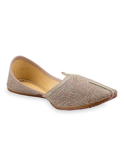 Korakari Classy Munda Leather Punjabi Jutti for Men