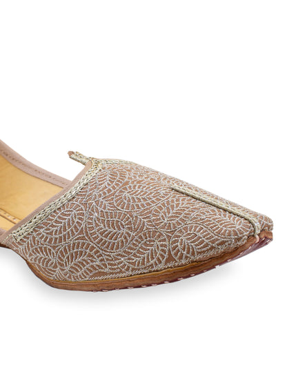 Korakari Classy Munda Leather Punjabi Jutti for Men