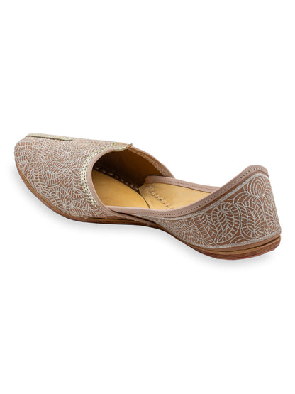 Korakari Classy Munda Leather Punjabi Jutti for Men