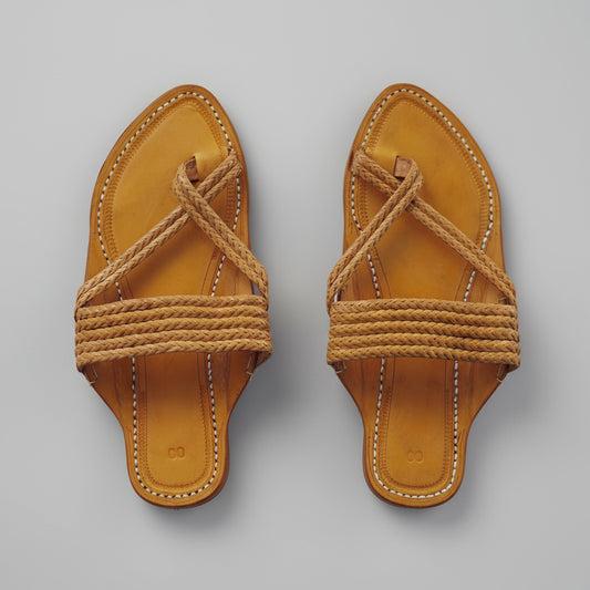 Nots & Cross | Men | Leather Kolhapuri Chappal