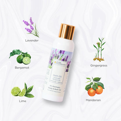 Lavender Bergamot Bath Oil 100 ML