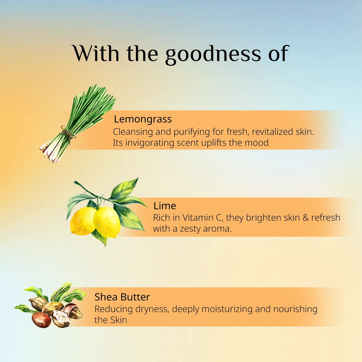 Lemongrass Lime Soap 110 GM