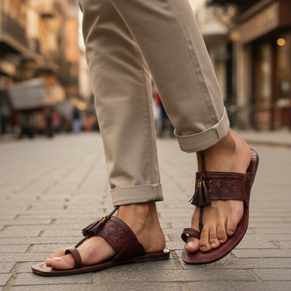 Korakari The Legacy Footwear Kolhapuri Chappal  for Men