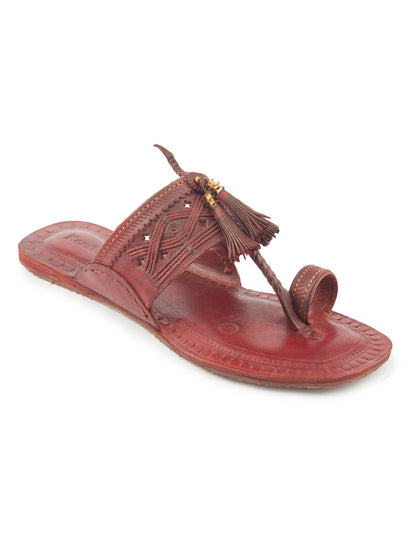 Korakari Kolhapuri Chappal for Women